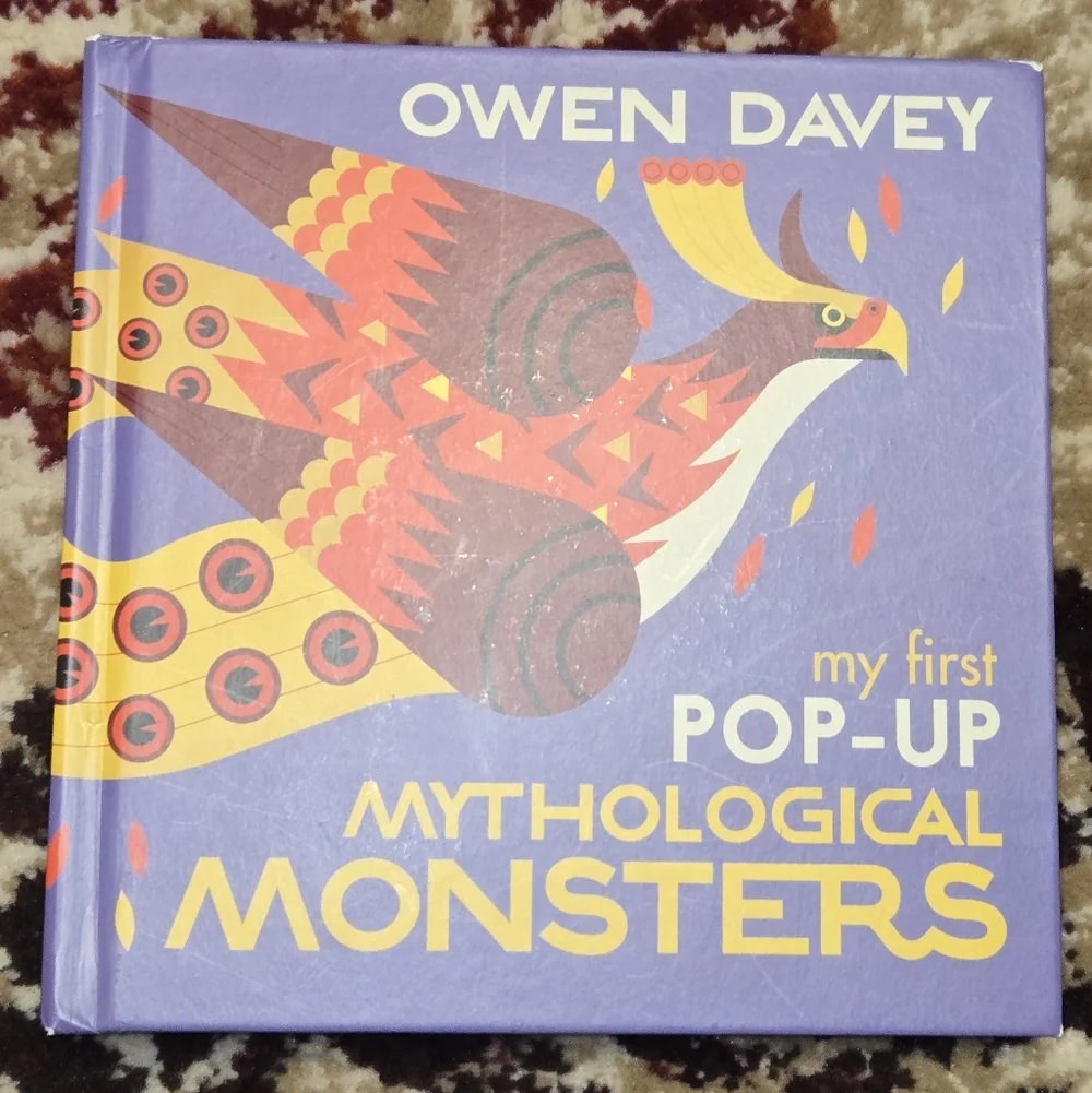 My First Pop-Up Mythological Monsters Book By Owen Davey Children's Hardcover